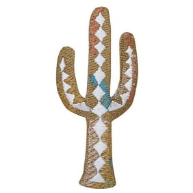 CACTUS Iron On Patch Western Southwest